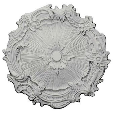 DWELLINGDESIGNS 16.75 in. OD x .50 in. ID x 1.38 in. P Architectural Accents - Plymouth Ceiling Medallion DW2572351